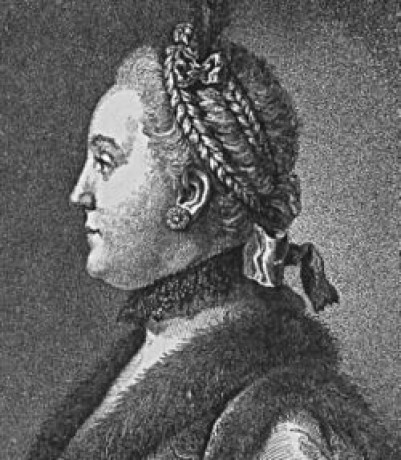 Katarína II. - portrét